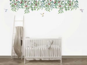 Australian Native Garden Wall Decals | Eucalyptus Decals | Garden Decals