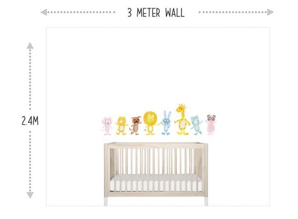 Cute Animals wall Decals