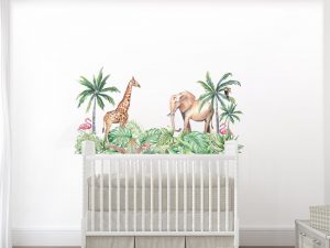 Jungle Wall Decal | Safari Nursery Decor