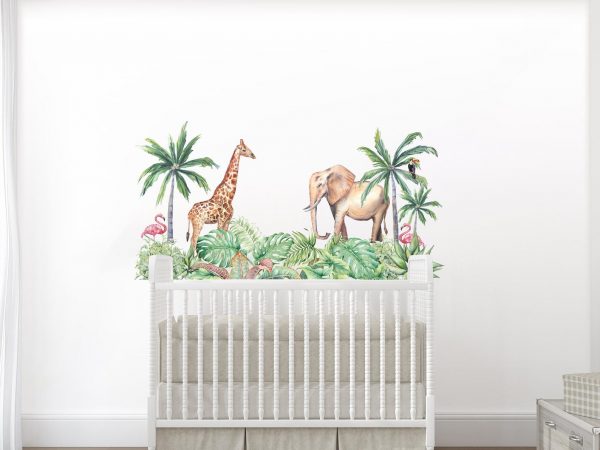 Jungle Wall Decal | Safari Nursery Decor
