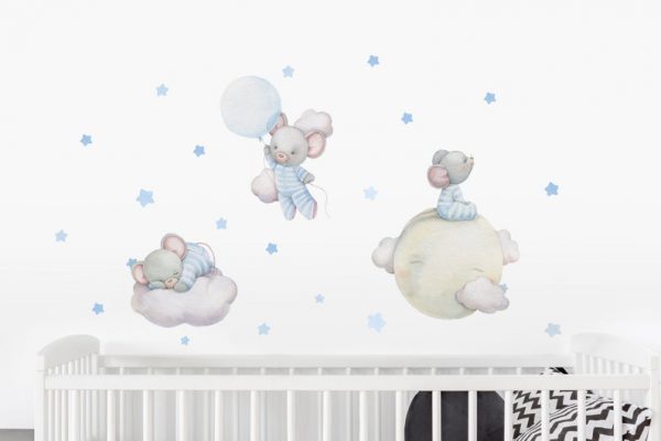 Mice are Dreamers | Fabric Wall Decals | Dreamers Decals