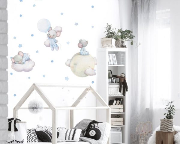 Mice are Dreamers | Fabric Wall Decals | Dreamers Decals
