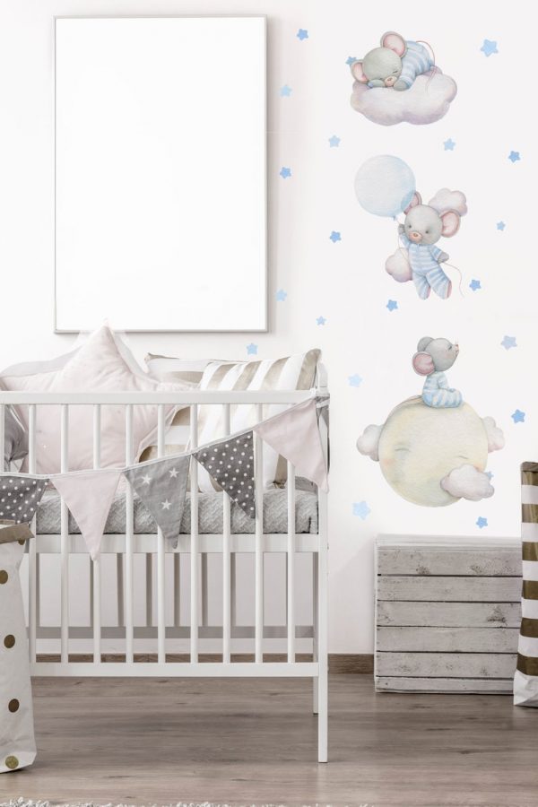 Mice are Dreamers | Fabric Wall Decals | Dreamers Decals