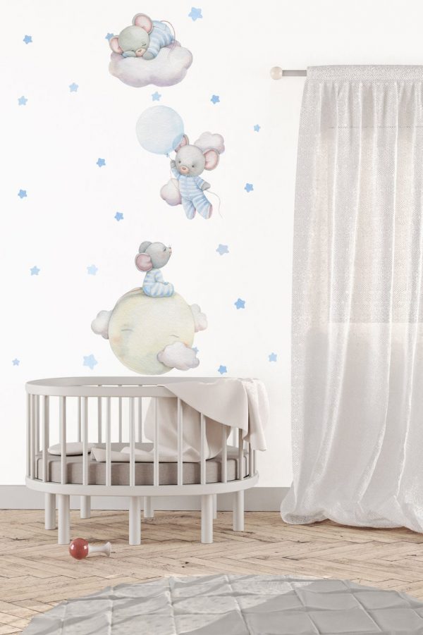 Mice are Dreamers | Fabric Wall Decals | Dreamers Decals