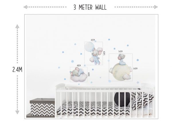 Mice are Dreamers | Fabric Wall Decals | Dreamers Decals
