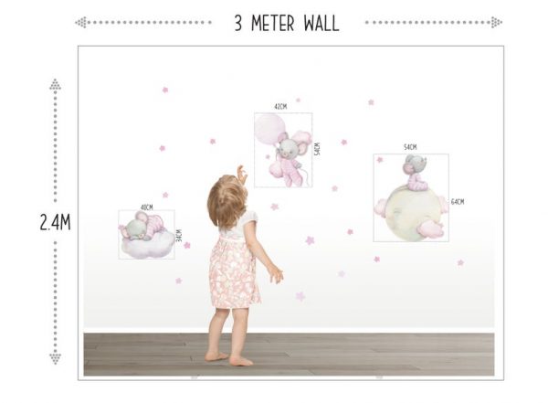 Mice are Dreamers | Fabric Wall Decals | Dreamers Decals