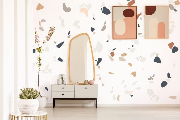 Muted Terrazzo Wall Decals