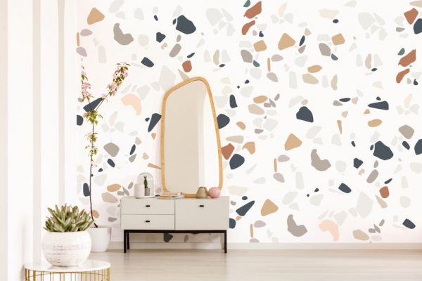 Muted Terrazzo Wall Decals