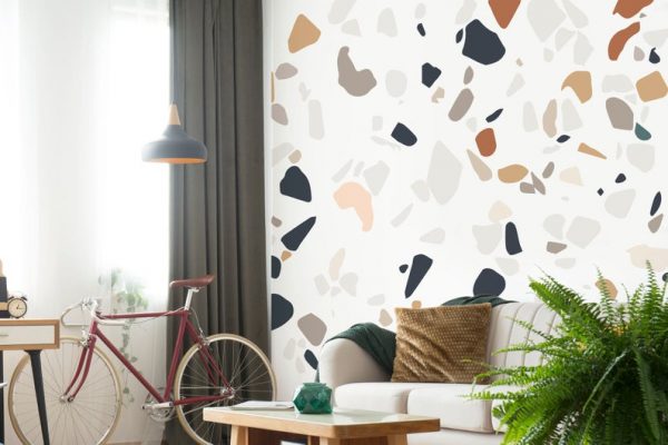 Muted Terrazzo Wall Decals