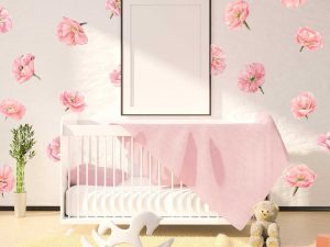 Poppy Flowers Floral Wall Decals