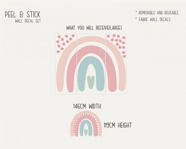 Rainbow Wall Decals