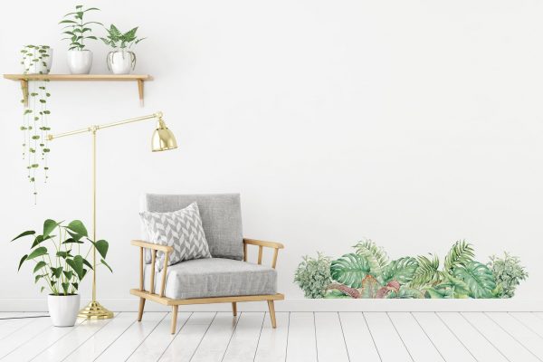 Tropical Garden Fabric Wall Decals