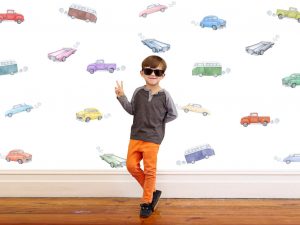 Vintage Cars Decals