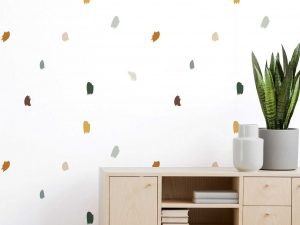 Wall Decal - Pastel Smudges - Wall Sticker - Room Decor