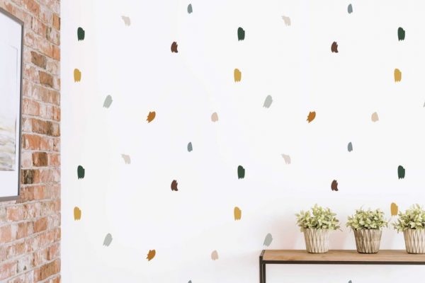 Wall Decal - Pastel Smudges - Wall Sticker - Room Decor