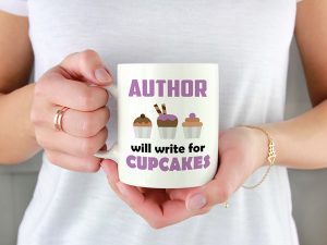 AUTHOR WILL WRITE FOR CUPCAKES