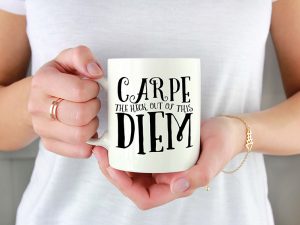 CARPE THE HECK OUT OF THIS DIEM