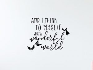 And I think to Myself