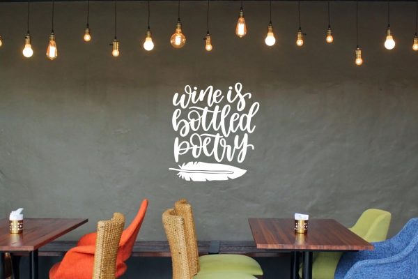 Wine is Bottle Poetry