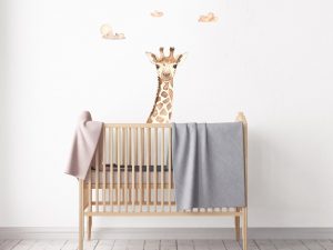 Cute Giraffe Wall Decal