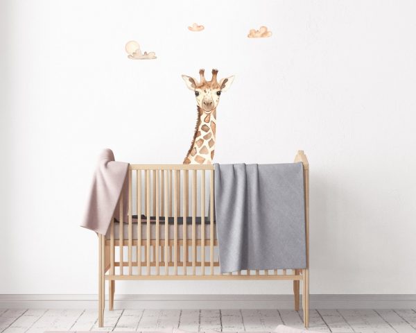 Cute Giraffe Wall Decal