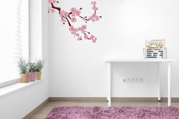 Cherry Blossom Tree Decals 06
