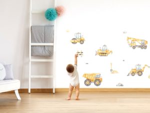 Construction & Trucks Decal Set_02