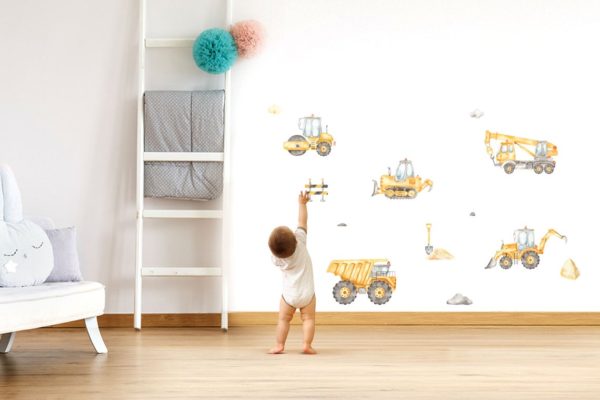 Construction & Trucks Decal Set_02
