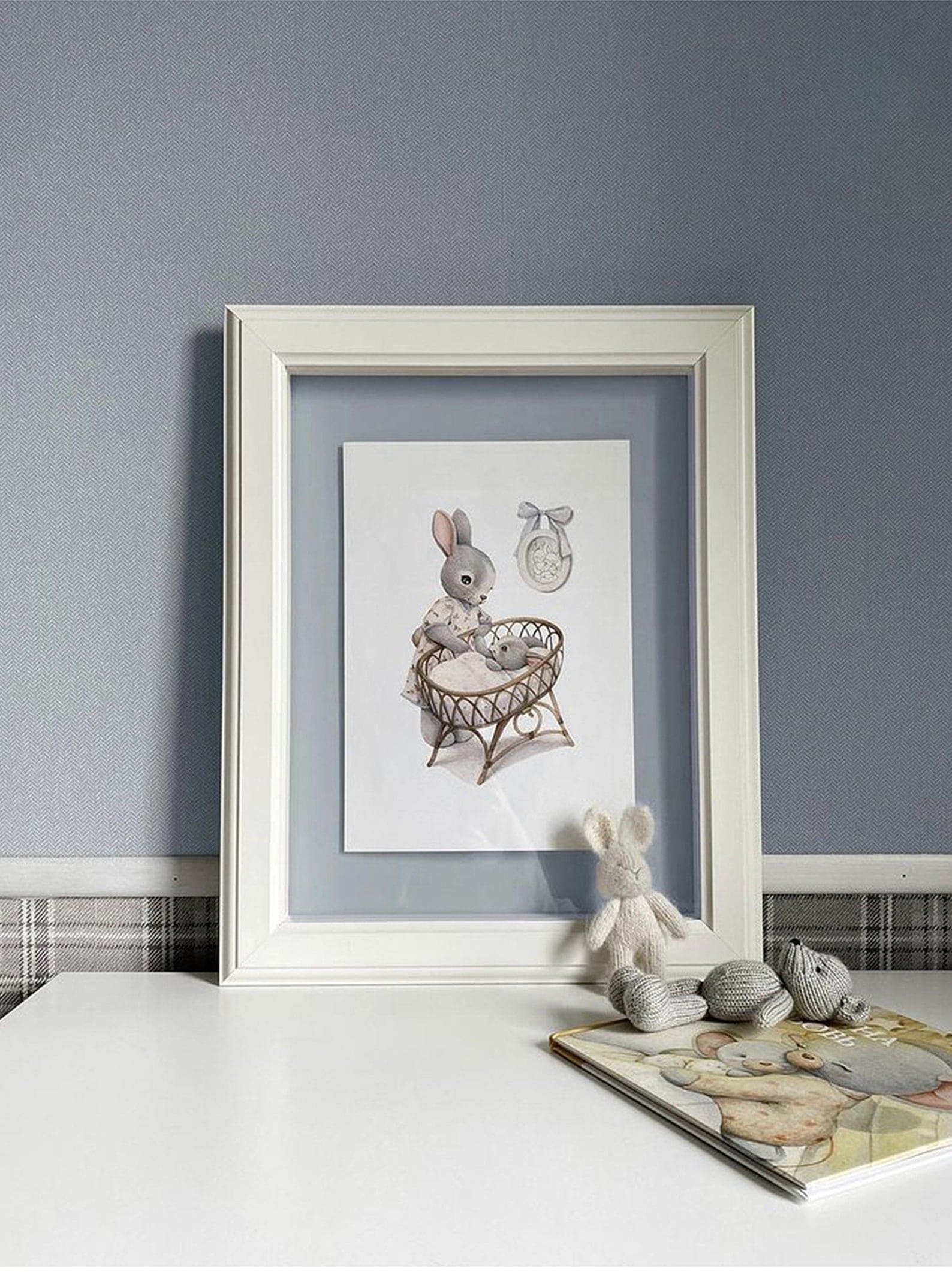 Cute Mum & Baby Bunny | Prints Cute Mum & Baby Bunny | Prints