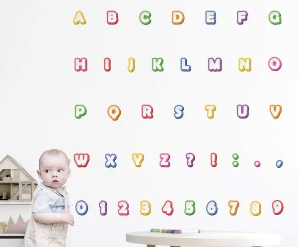 Cartoon Alphabet Set