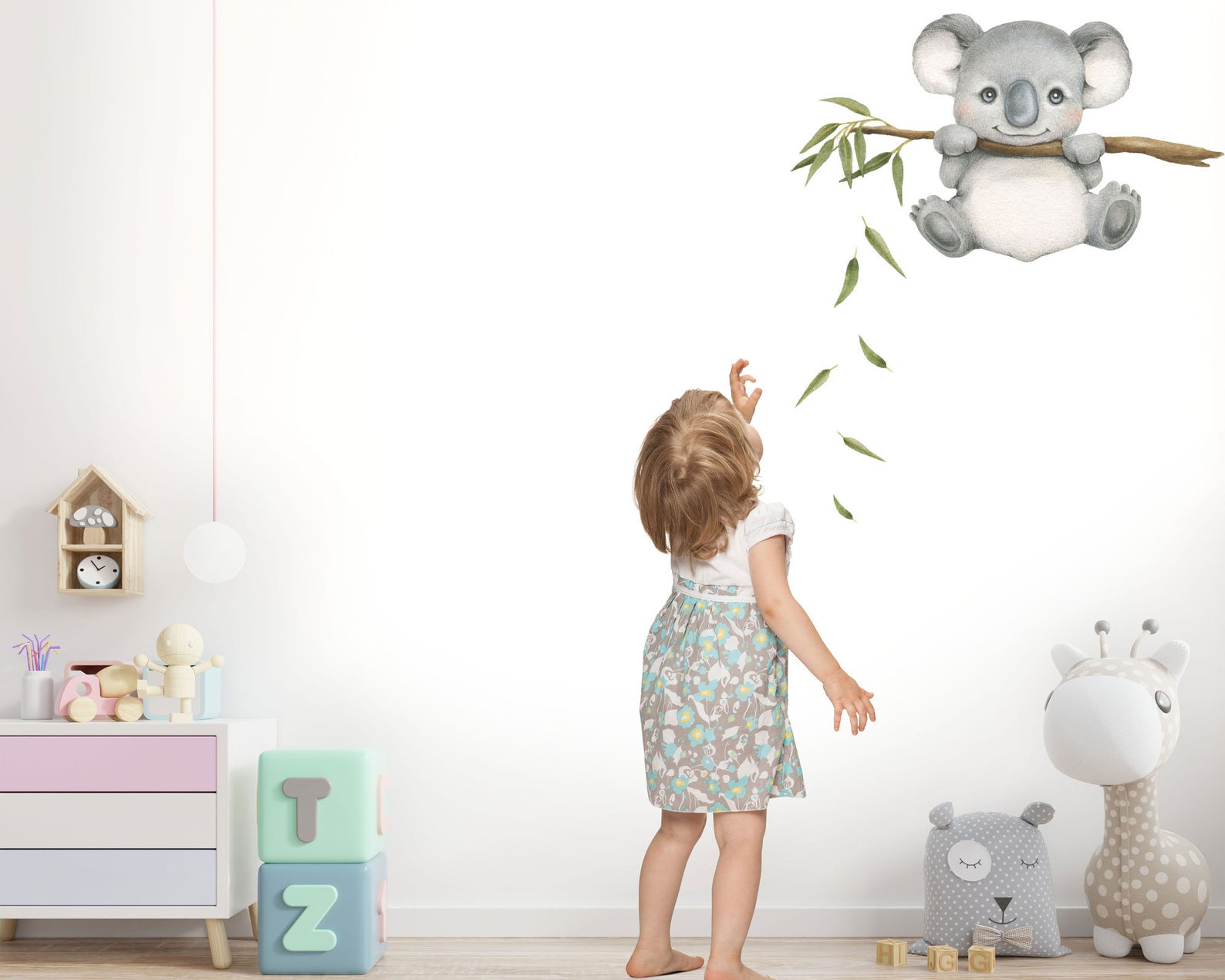 Koala on the Tree wall decals_02 Koala on the Tree wall decals_05