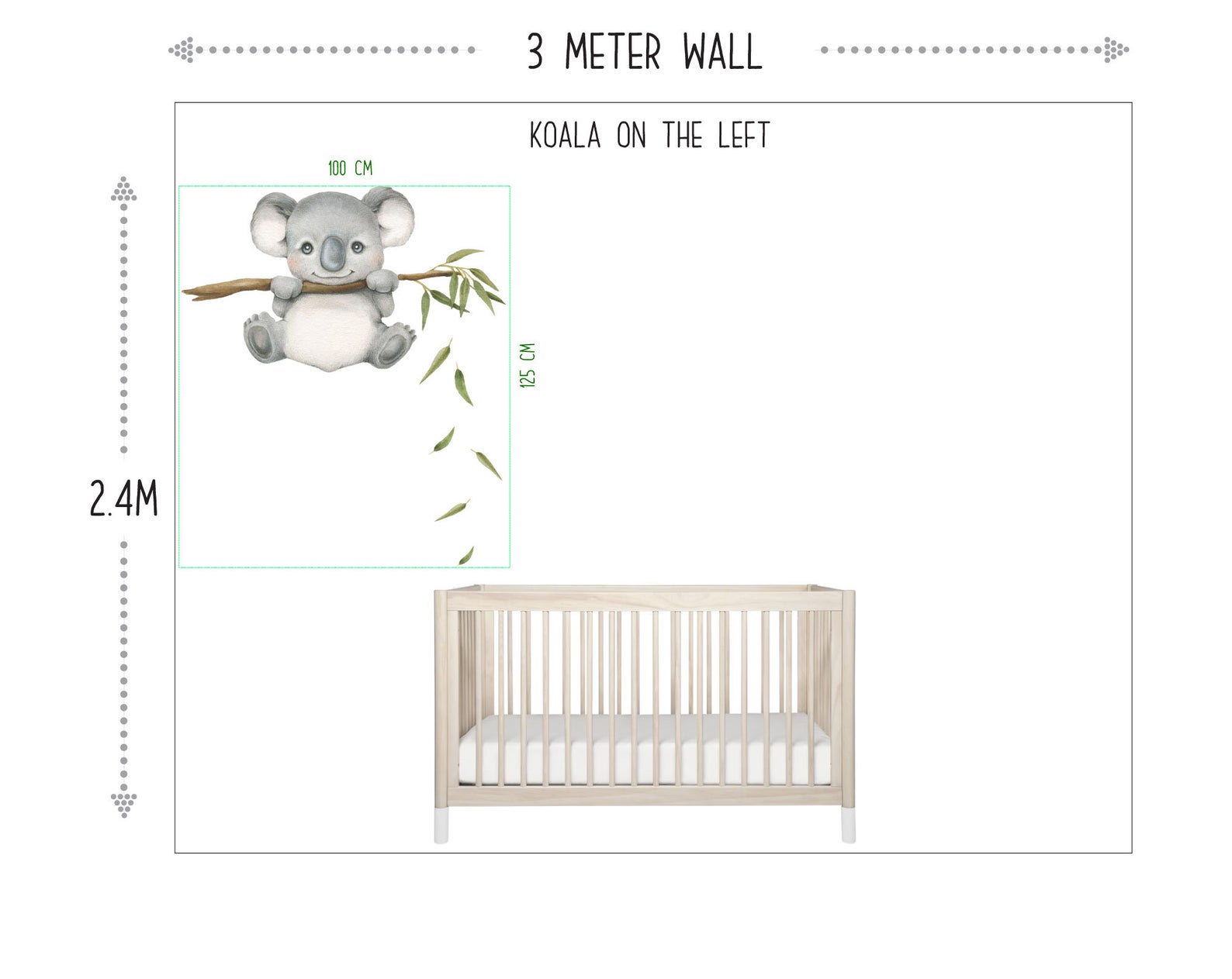 Koala on the Tree wall decals_04 Koala on the Tree wall decals_05
