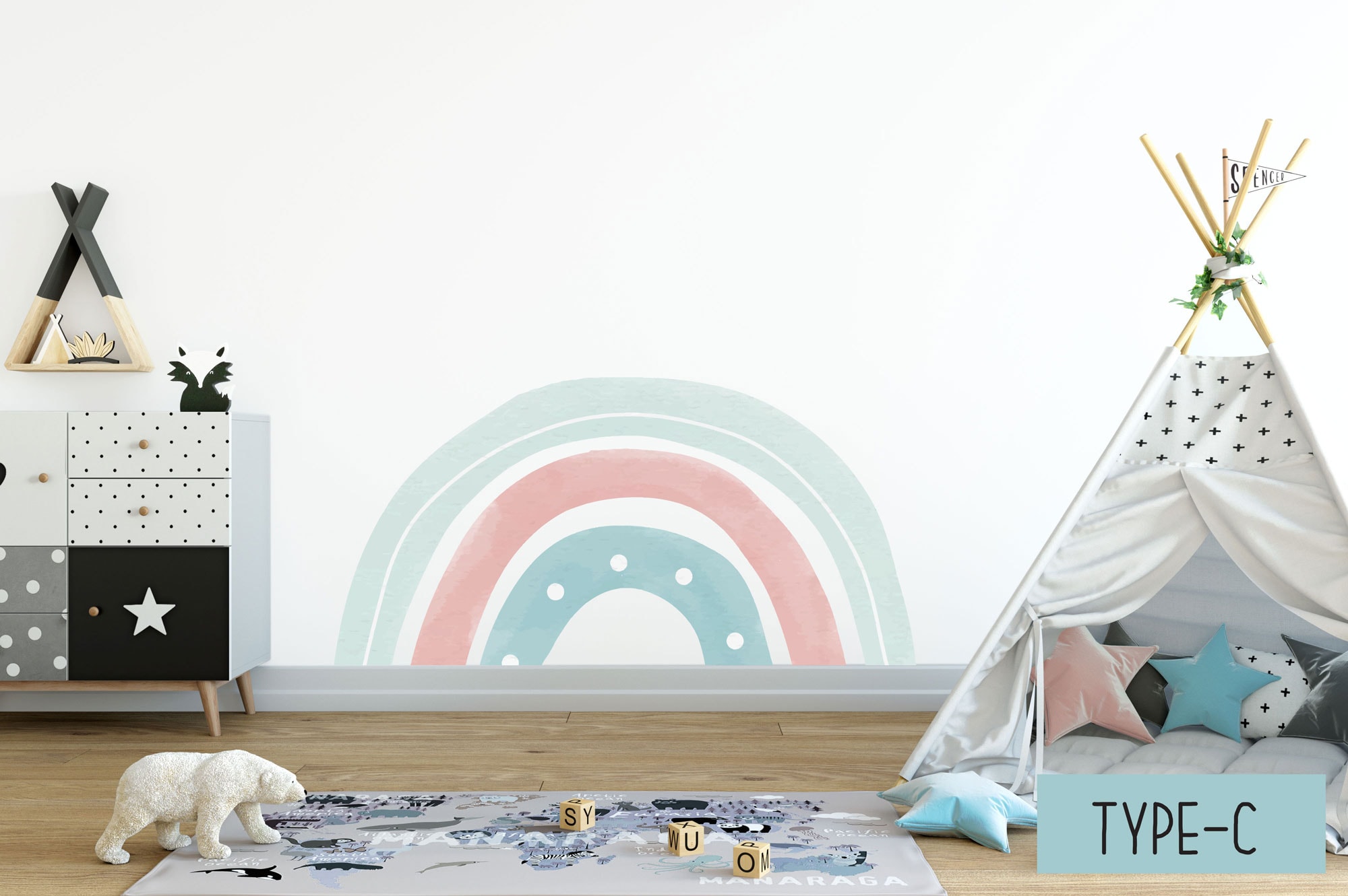 colourful-Rainbow-Wall-Decals-Collections-Type-C colourful-Rainbow-Wall-Decals-Collections-Type-C_01