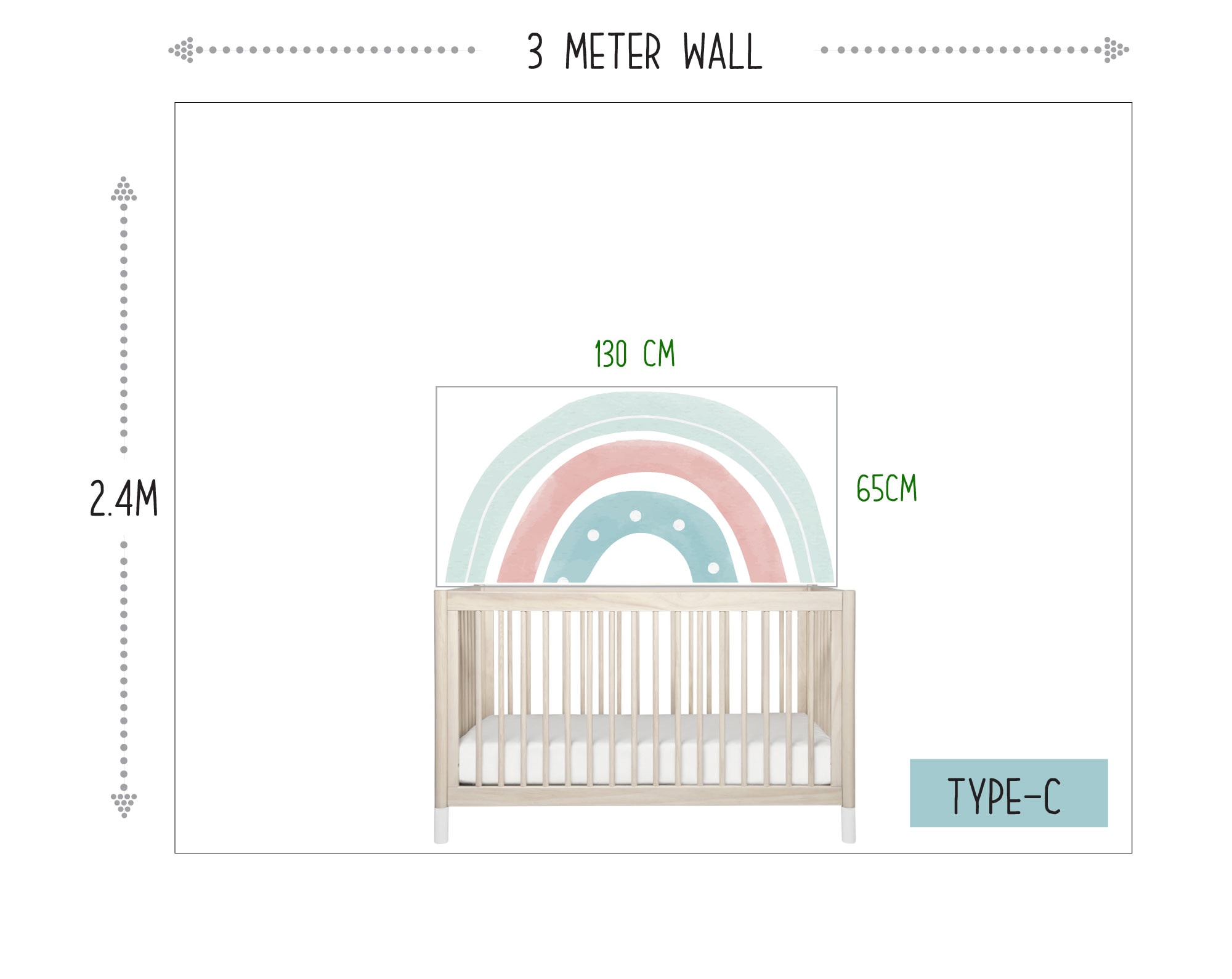 colourful-Rainbow-Wall-Decals-Collections-Type-C_01 colourful-Rainbow-Wall-Decals-Collections-Type-C_01