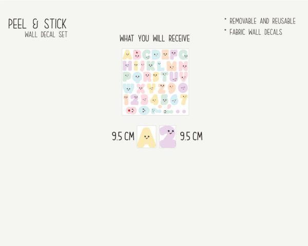 kawaii Alphabet Decal Set_04