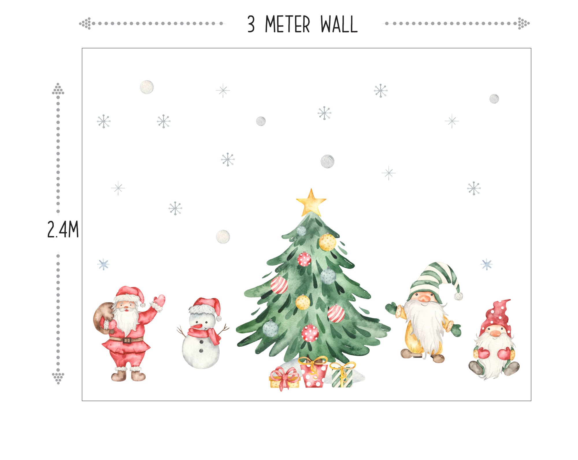 Merry Christmas Wall Decals_02 Merry Christmas Wall Decals_01