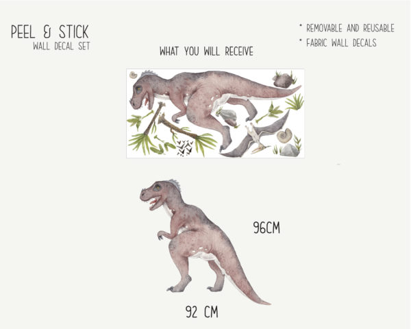 Tyrannosaurus | Dinosaur Wall Decals_01