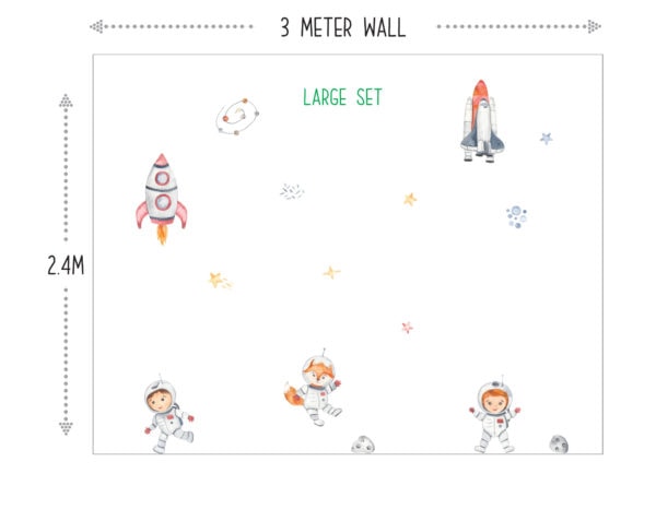 Space adventure watercolour B