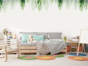 Hanging Succulent Wall Decals